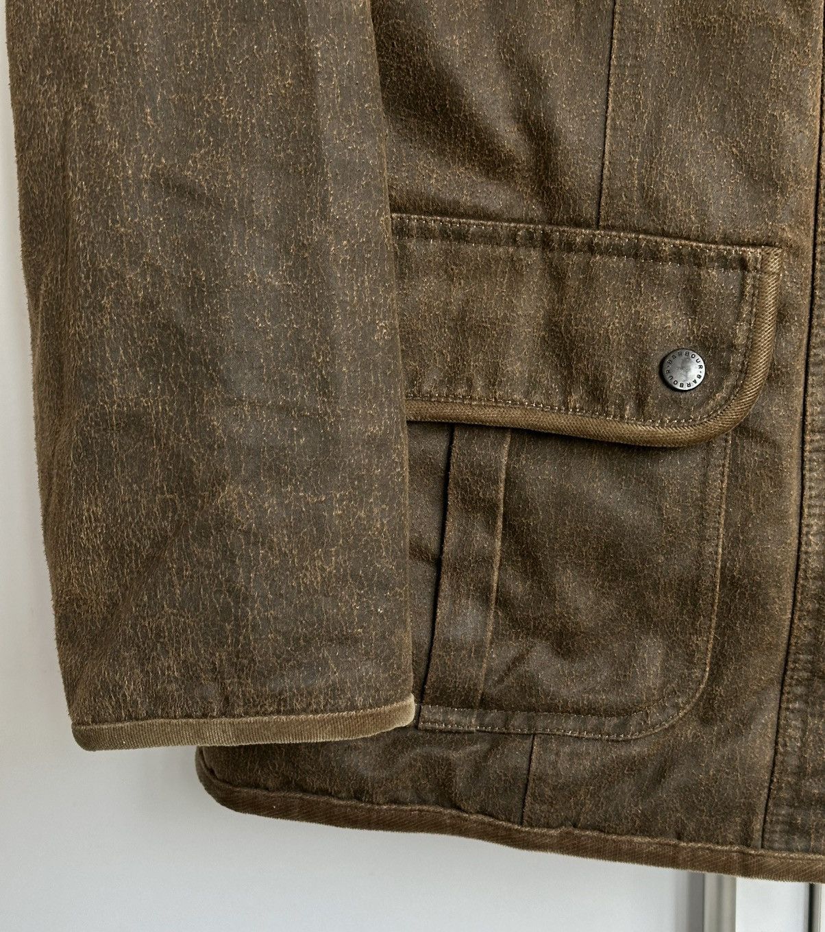 Barbour BARBOUR Weather Worked Utility Waterproof Jacket Size UK 14 Size M / US 6-8 / IT 42-44 - 5 Thumbnail