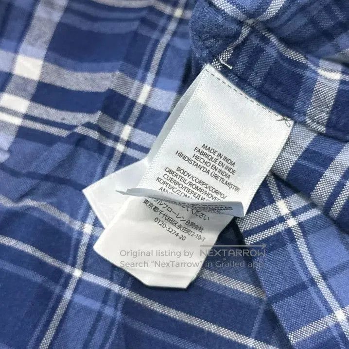 Polo Ralph Lauren Polo Ralph Lauren Classic Loose Oxford Plaid Shirt. Size US L / EU 52-54 / 3 - 6 Thumbnail