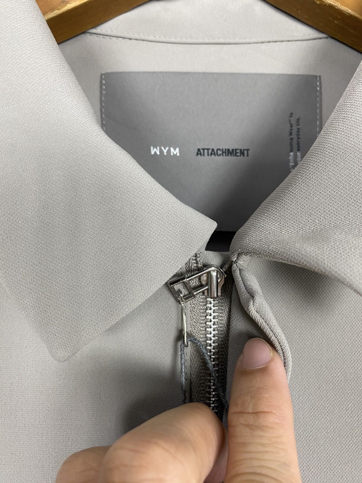 Attachment Rare‼️ WYM x Attachment Minimal Zip Box Shirt Size US M / EU 48-50 / 2 - 6 Thumbnail