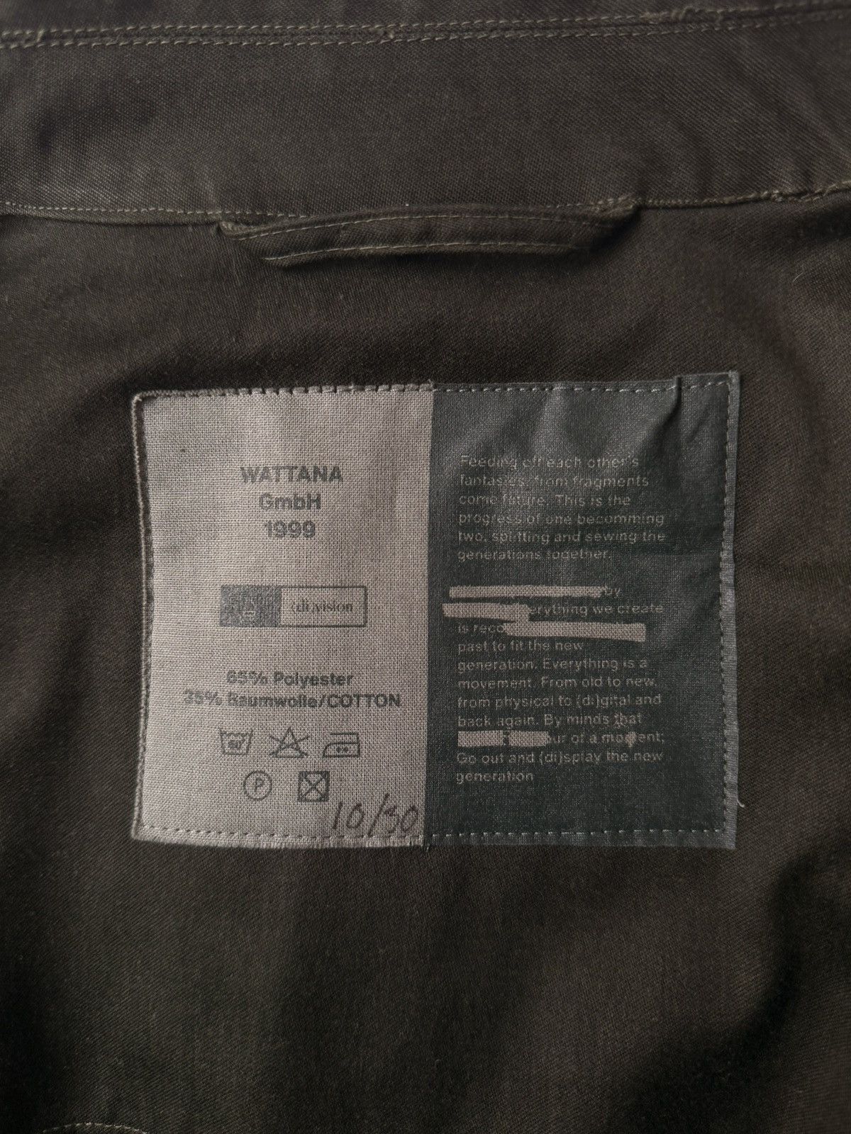 (di)vision Blonde x (di)vision 70s Police Jacket — 1 of 30 (No. 10/30) Size US M / EU 48-50 / 2 - 7 Thumbnail