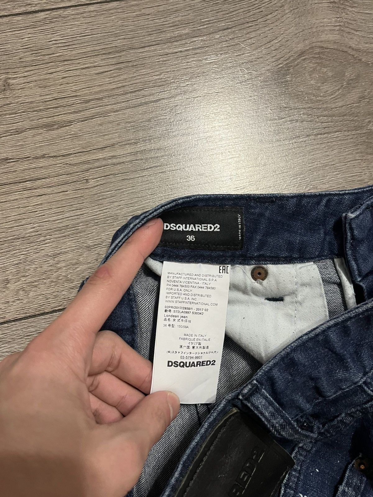 Dsquared2 Dsquared2 Jeans mens Size 25" / US 0 / IT 36 - 4 Thumbnail