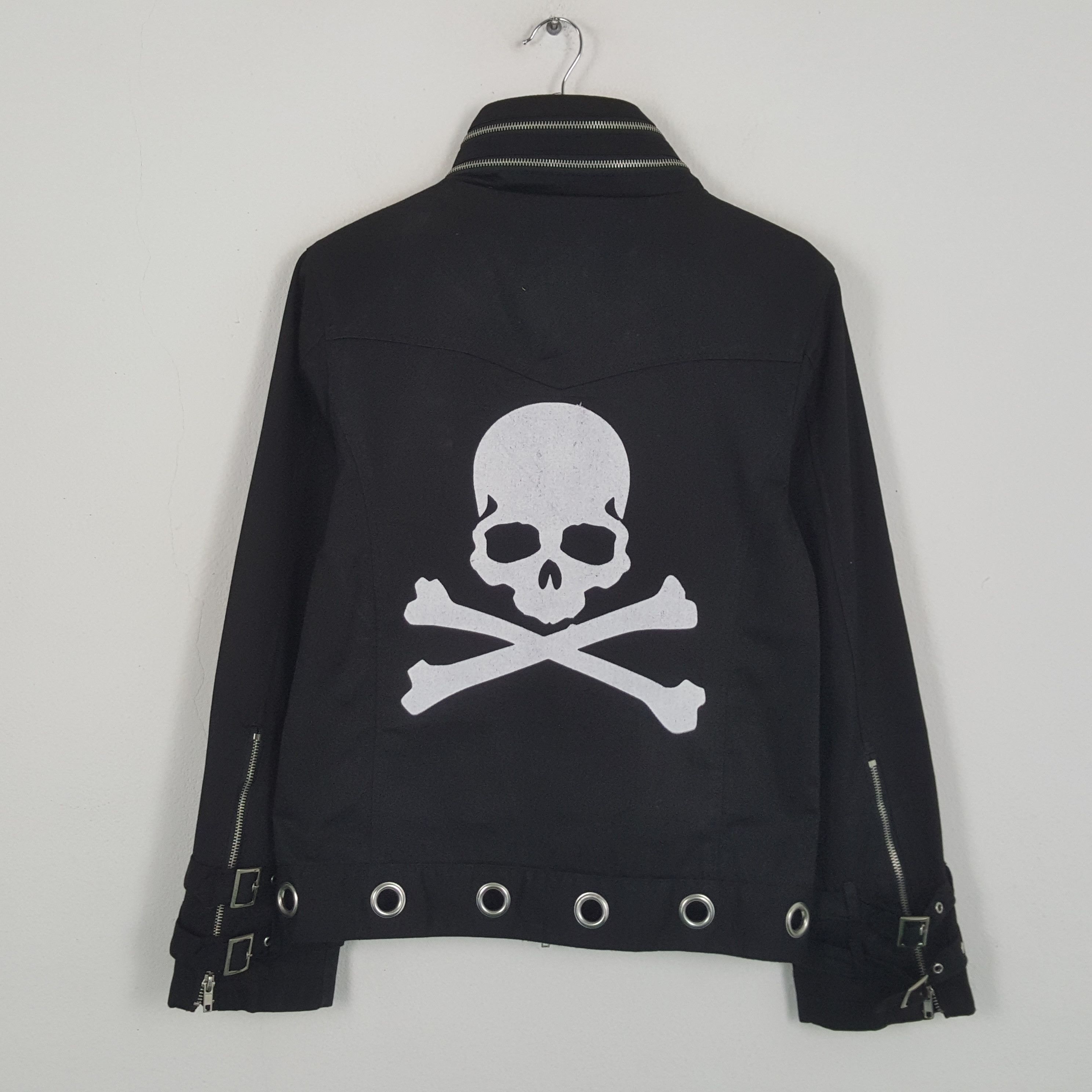 Vintage Vintage SKULLS Japanese Brand Punk Style Jacket Size US XS / EU 42 / 0 - 1 Thumbnail