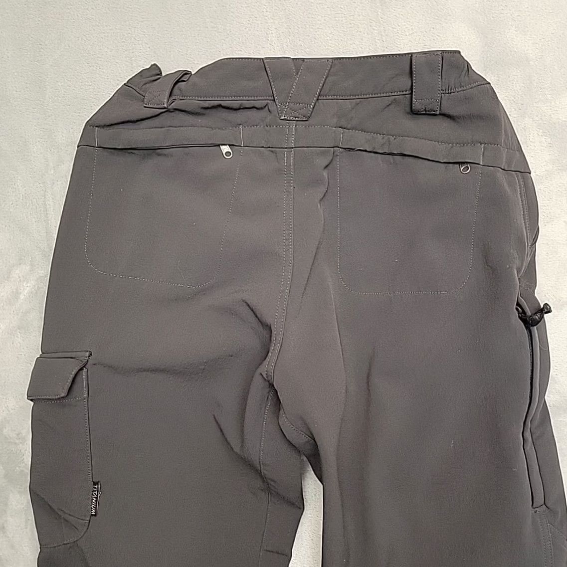 Vintage Columbia Titanium Pants Womens M Gray Fleece Lined Performance Cargo Outdoors Pants Mens? Size 30" / US 8 / IT 44 - 7 Thumbnail