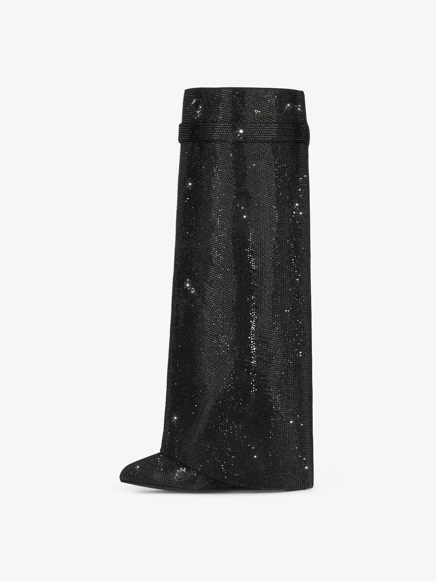 Givenchy o1srvl11e0525 Shark Lock Wide Fit Pant Boots 90mm in Black Size US 8 / IT 38 - 2 Thumbnail