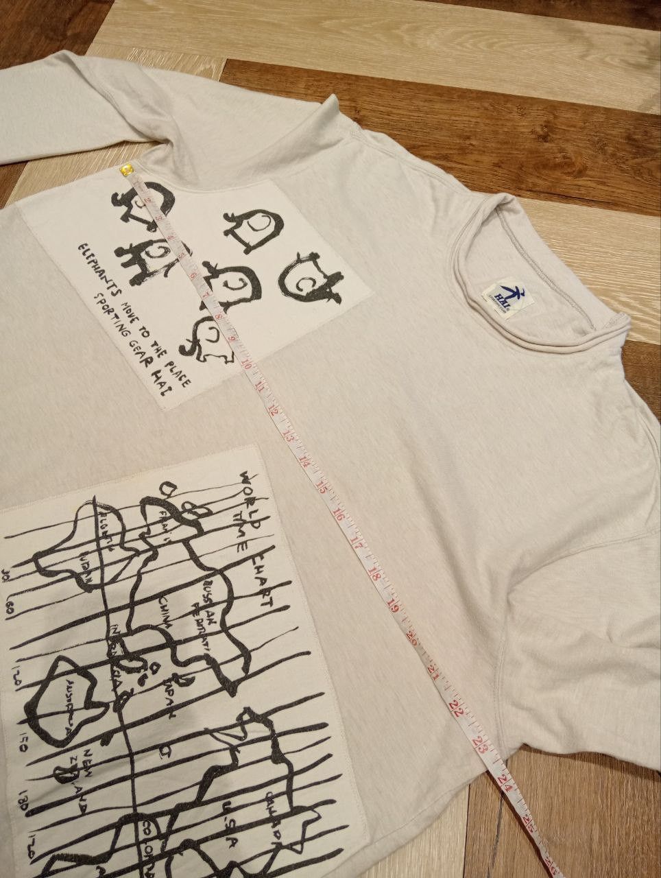 Hai Sporting Gear VINTAGE HAI SPORTING GEAR OVERSIZED L/S TSHIRT Size US M / EU 48-50 / 2 - 11 Thumbnail