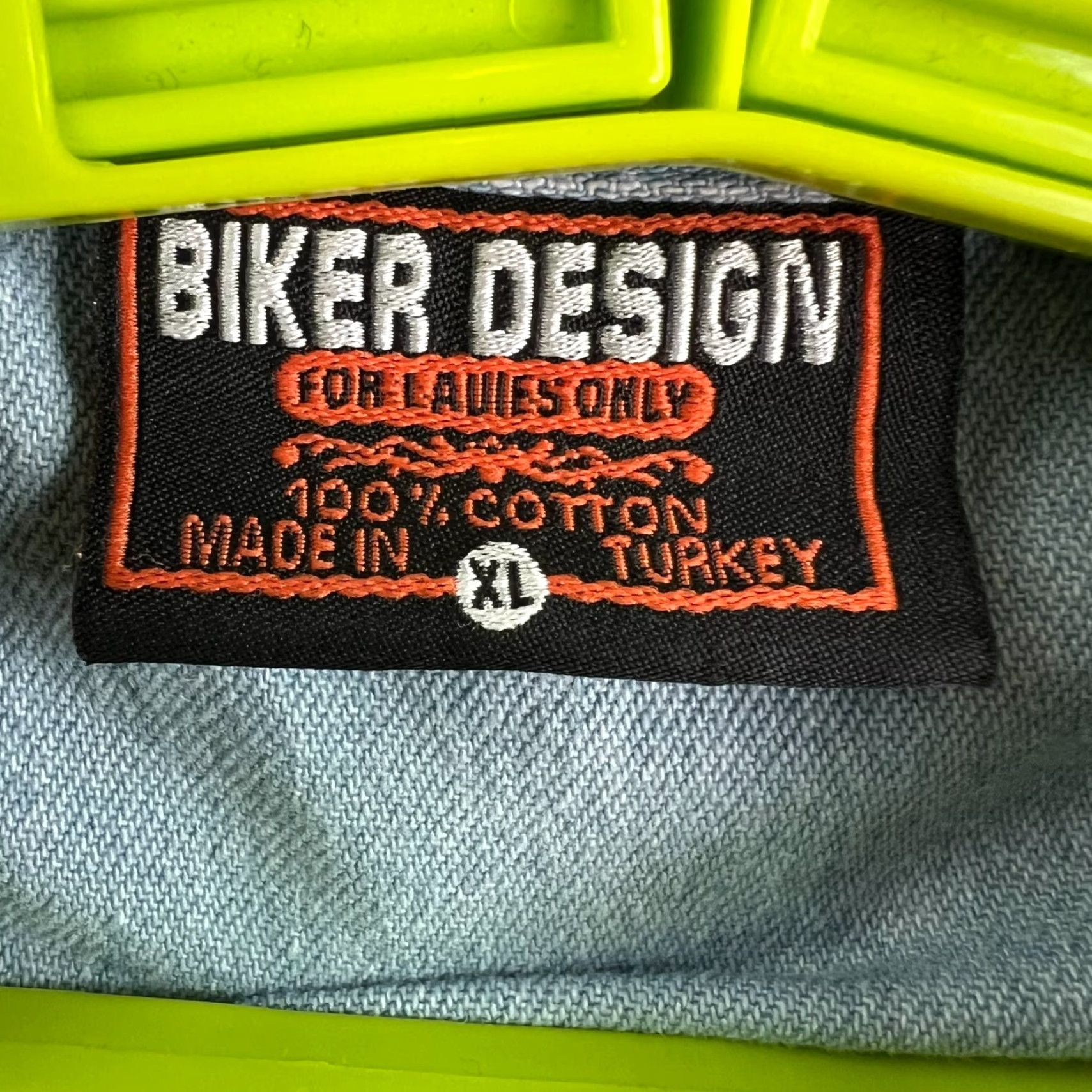 George VINTAGE Biker Design Denim Vest Womens 2001 Lake George Rally Blue Graphic Short Sleeveless XL Size XL / US 12-14 / IT 48-50 - 6 Thumbnail