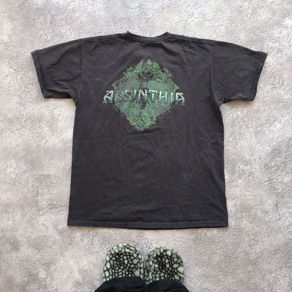 Vintage Vintage 90s Sun Faded Graphic Tee Dark Fairy Angel Y2K L Size US L / EU 52-54 / 3 - 4 Thumbnail