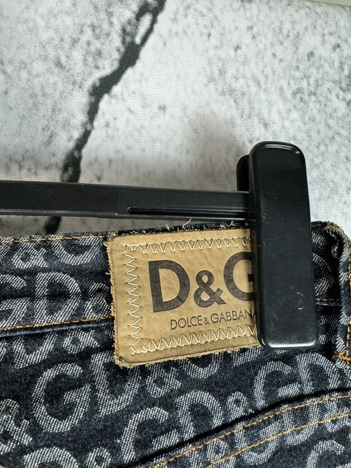 Dolce & Gabbana Vintage D&G Dolce & Gabbana Monogram Jeans Size US 32 / EU 48 - 3 Thumbnail