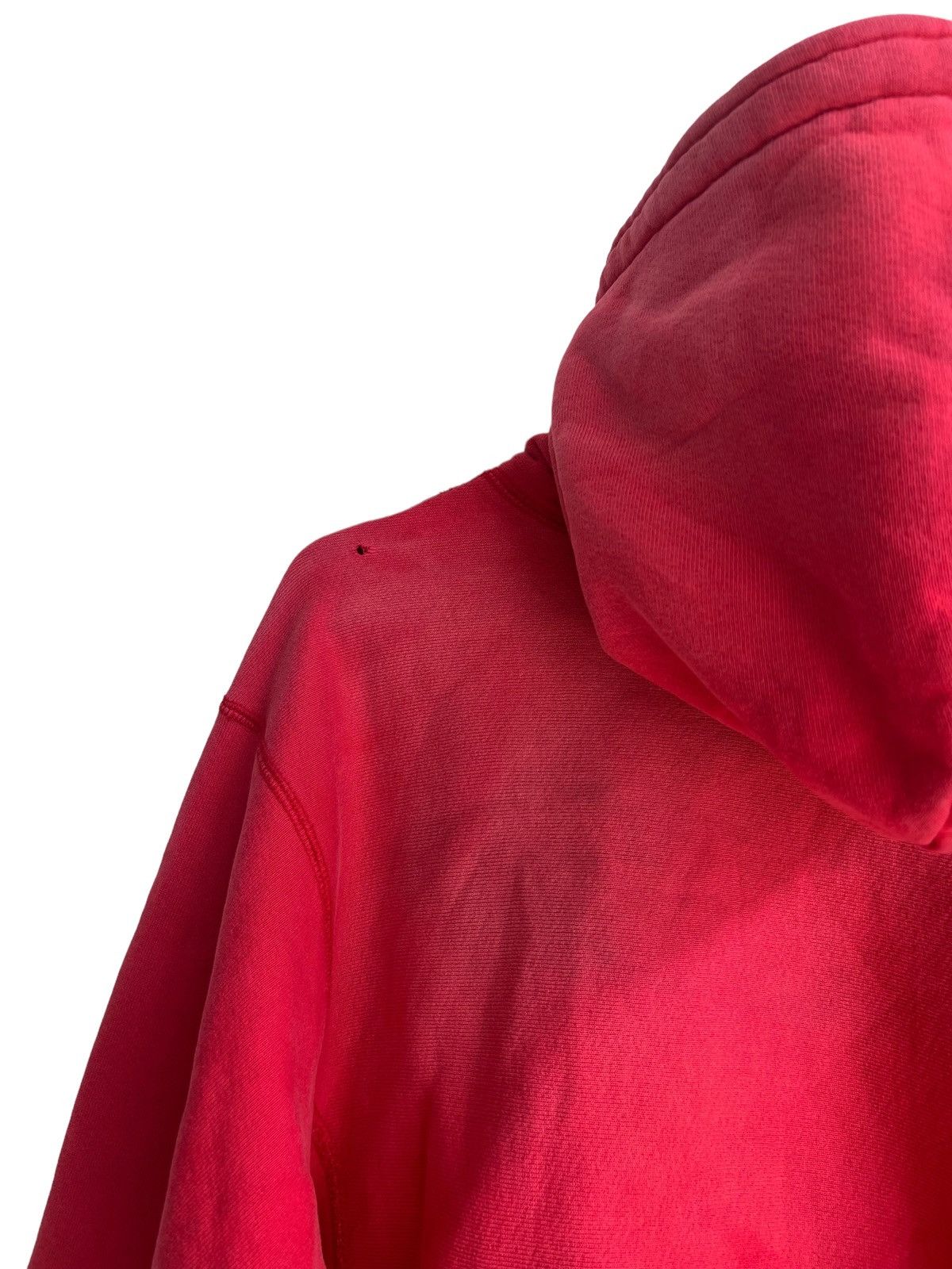 Supreme AW1997 Supreme Reverse Weave Distressed Hoodie Sweater Size US L / EU 52-54 / 3 - 8 Thumbnail