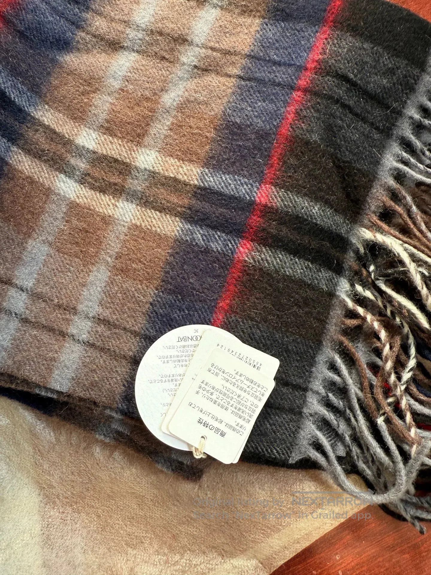 Vivienne Westwood Vivienne Westwood Wool Saturn Logo Scarf. Size ONE SIZE - 3 Thumbnail