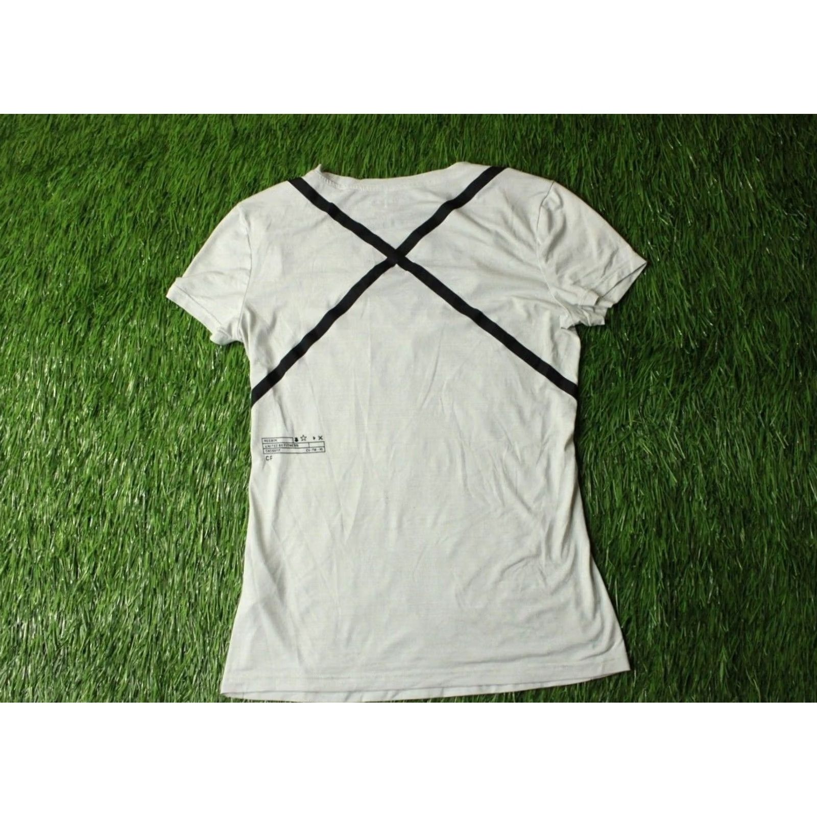 Reebok REEBOK CROSSFIT ACTIVCHILL WOMEN T-Shirt SJ/SS Jersey Size S White Black Size S / US 4 / IT 40 - 2 Thumbnail