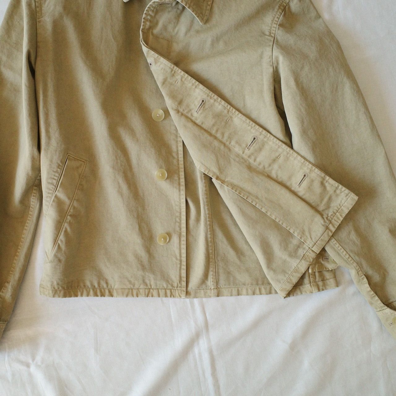 Auralee Auralee Garment-dyed Finx Chino Jacket Size US S / EU 44-46 / 1 - 6 Thumbnail