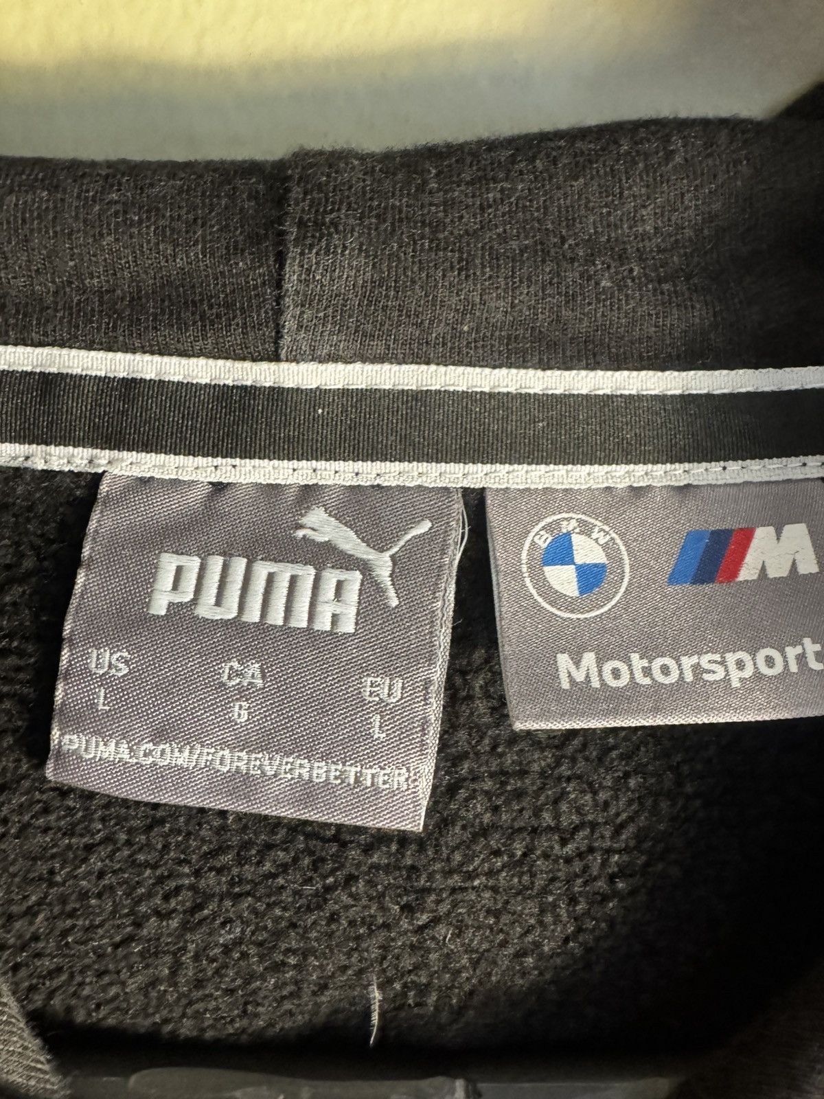 BMW × Puma Puma~BMW Collab 2010s Fancy Hoodie Size US L / EU 52-54 / 3 - 3 Thumbnail