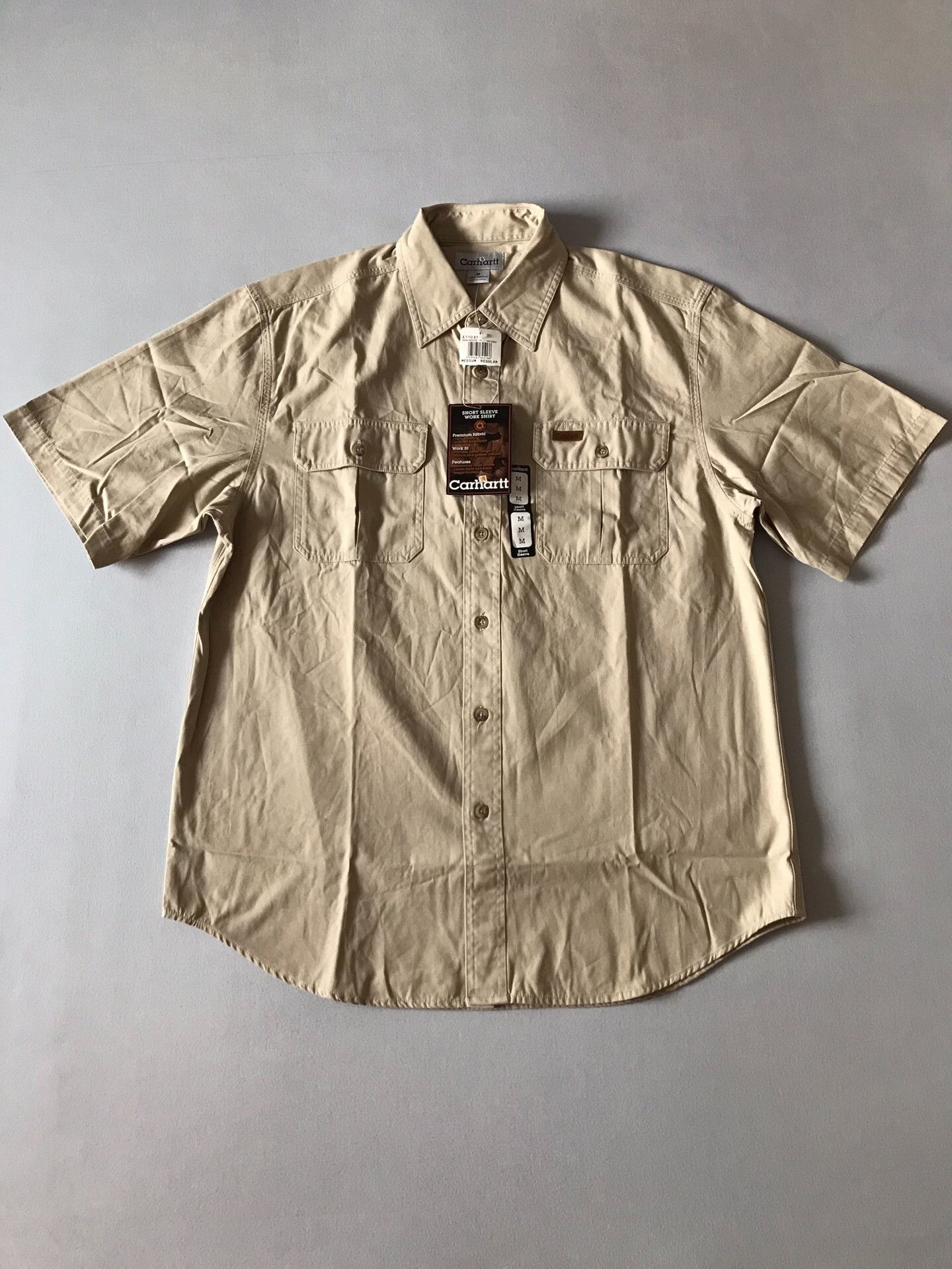 Carhartt Carhartt S110 STN Short Sleeve Shirt Size US M / EU 48-50 / 2 - 1 Thumbnail