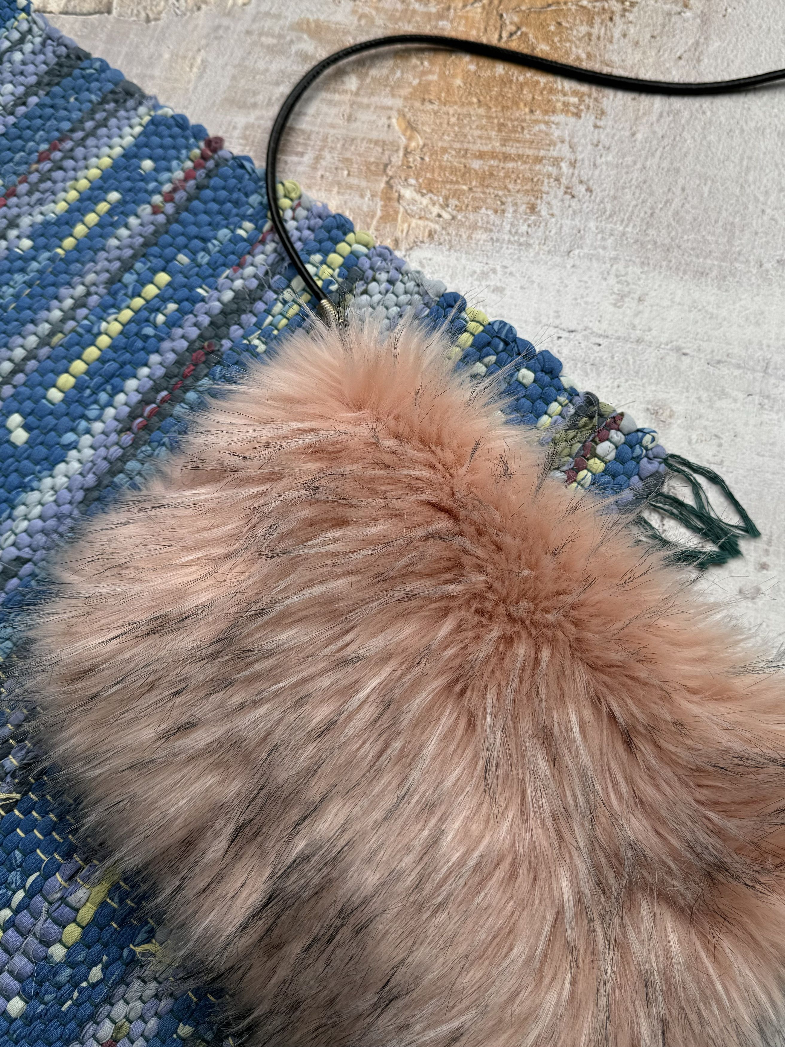 Vintage Vintage Faux Fur Bag A146(234) Size ONE SIZE - 2 Thumbnail