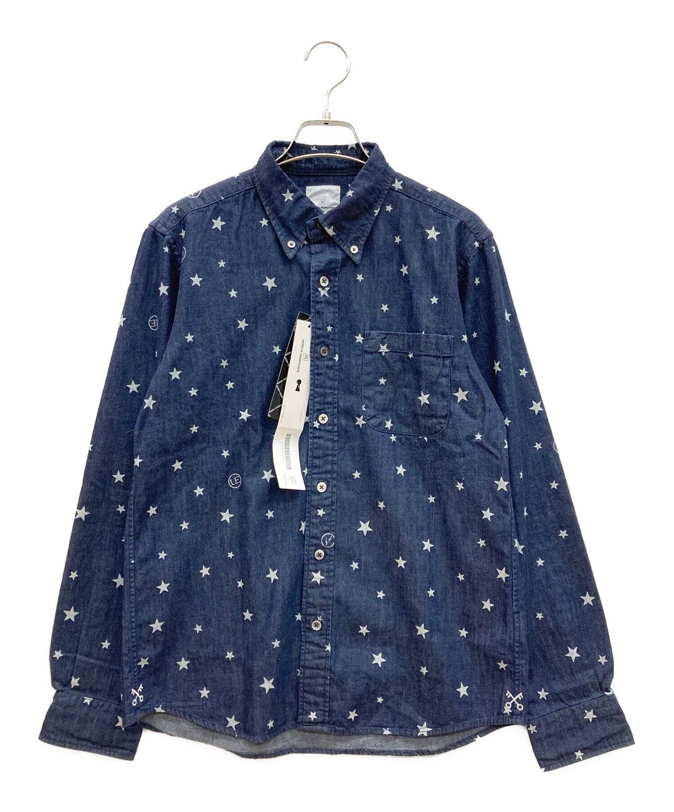 Fragment Design ue x fragment lightning shirt in blue Size US S / EU 44-46 / 1 - 1 Thumbnail