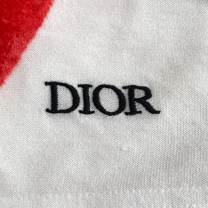 Dior Dior White elf printed cotton round-neck short-sleeved T-s Size US XXL / EU 58 / 5 - 5 Thumbnail