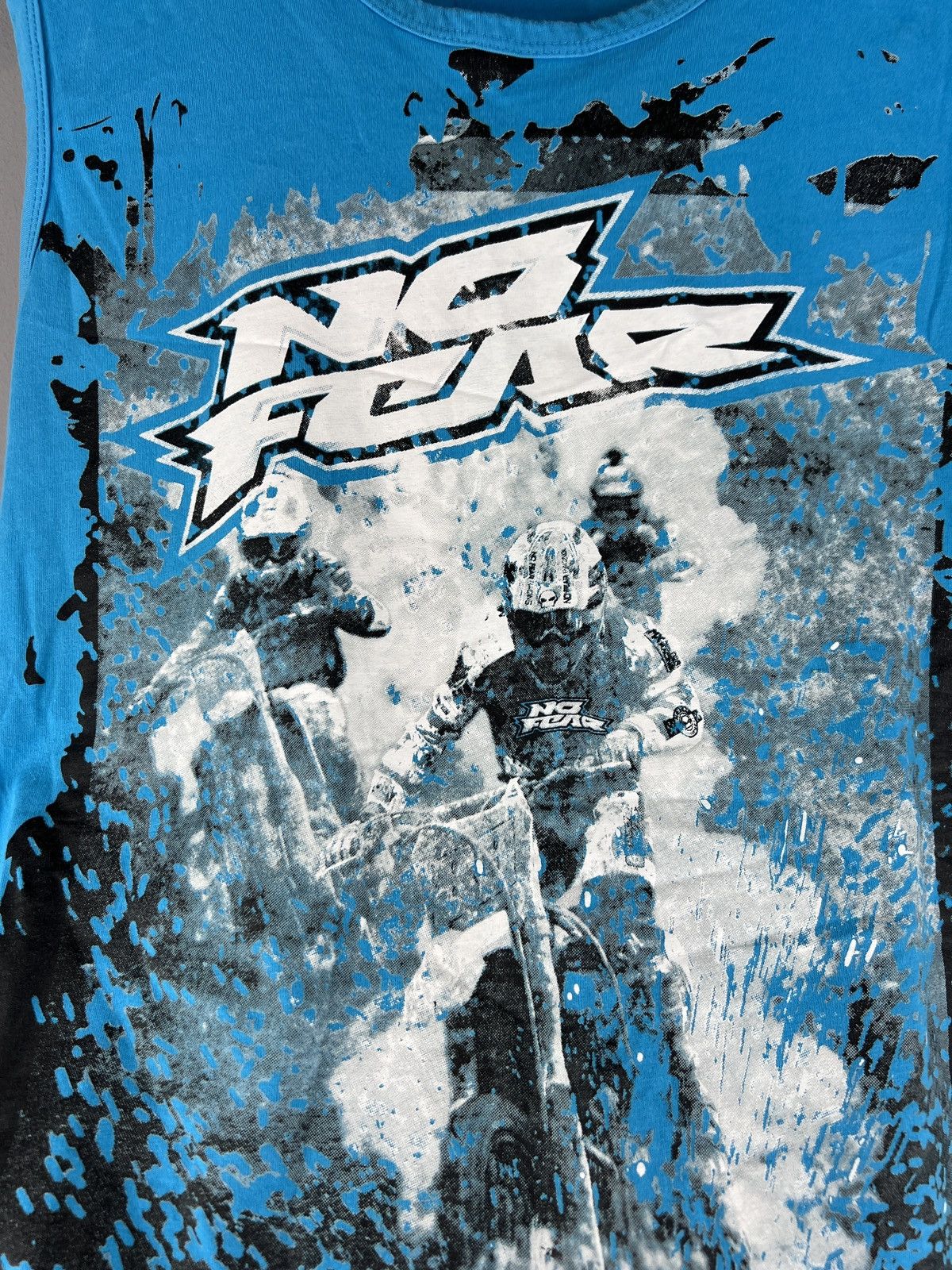 No Fear × Vintage Vintage No Fear Y2K Tank Top Motorcycle First Looser Size US M / EU 48-50 / 2 - 4 Thumbnail