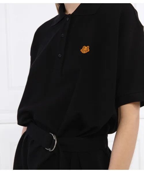 Kenzo o1y1025 Mini Dress in Black Size L / US 10 / IT 46 - 2 Thumbnail