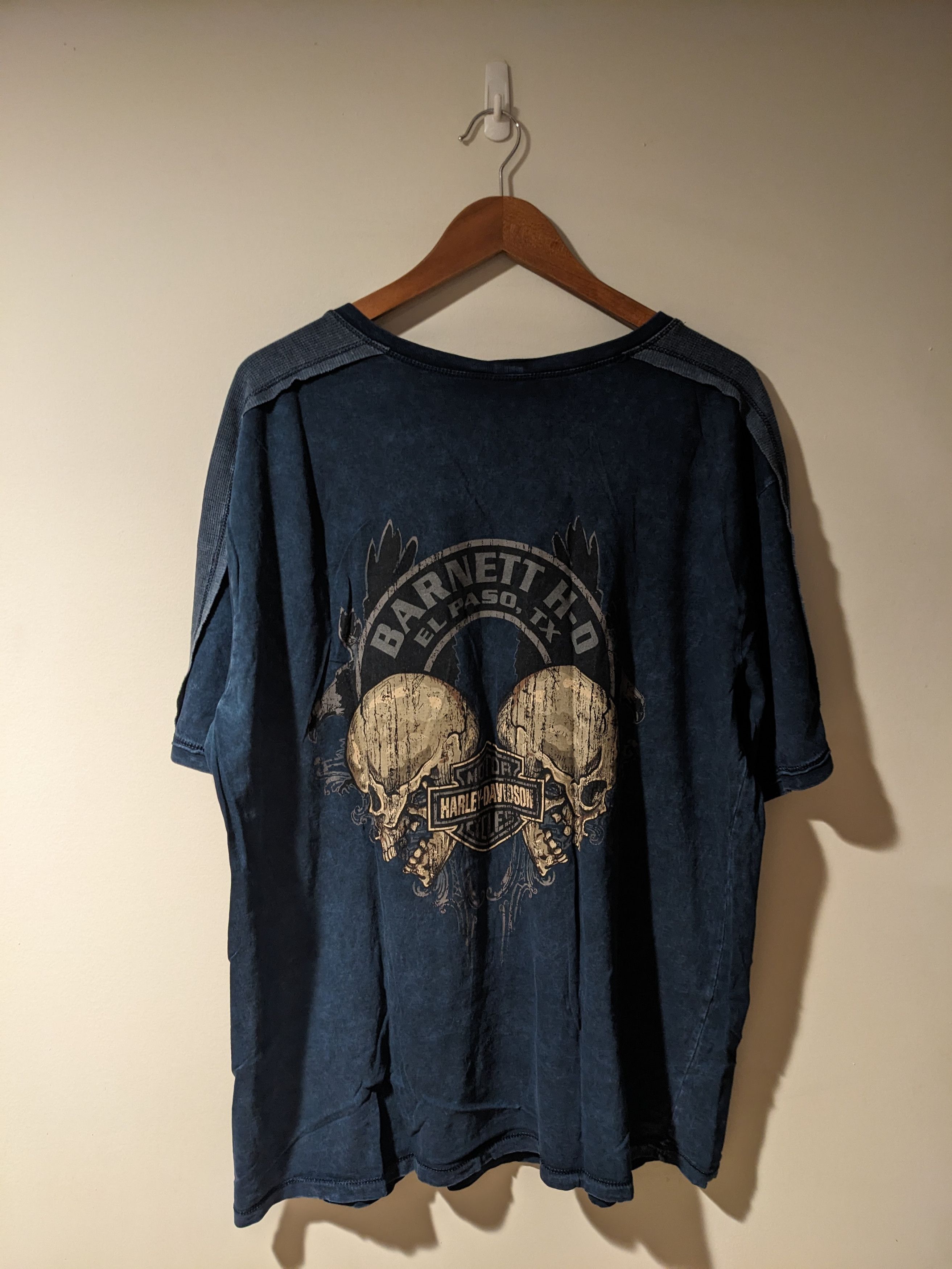 Harley Davidson × Vintage Vintage 2008 Harley Davidson Motorcycle El Paso T-Shirt Size US XL / EU 56 / 4 - 5 Thumbnail