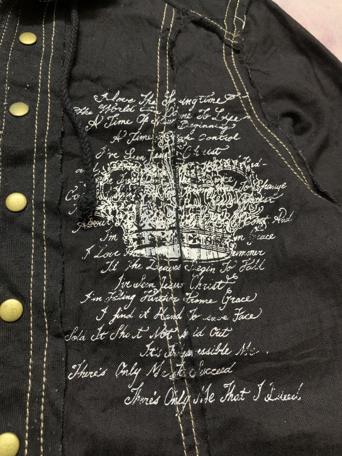 Hysteric Glamour Algonquins Linen Muslin Poem Punk Seditionaries Size US M / EU 48-50 / 2 - 7 Thumbnail