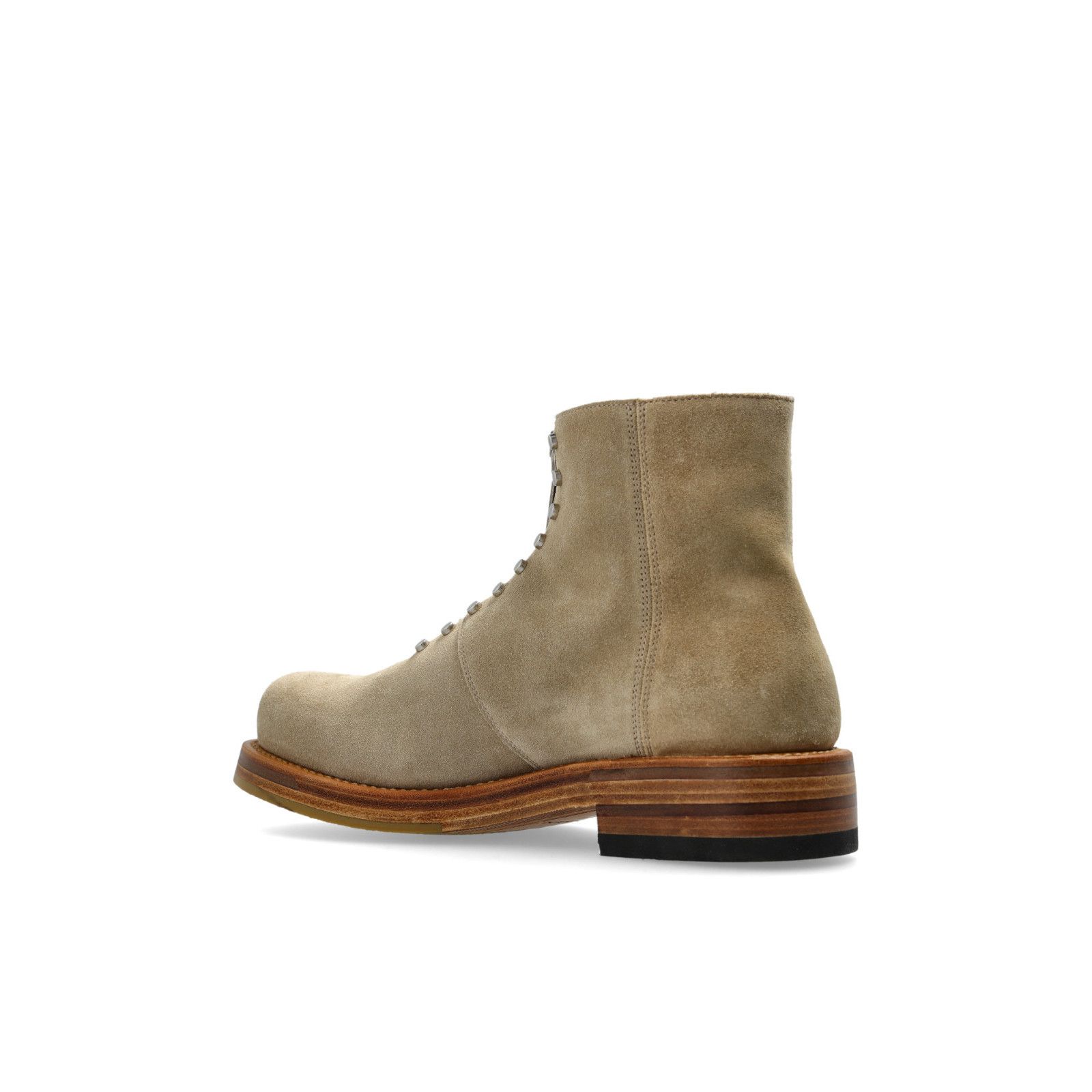Alexander McQueen ALEXANDER MCQUEEN Beige Suede Ankle Boots New & Authentic (M Size US 8 / EU 41 - 3 Thumbnail
