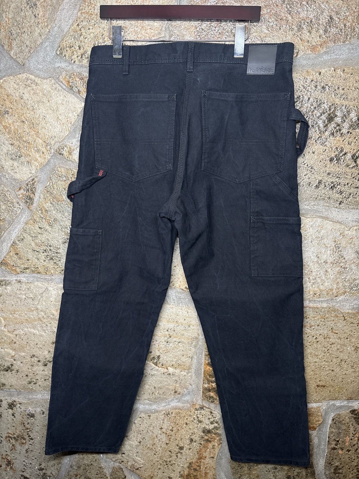 Le Pere Le Pere Painter Pants in Twisted Black Size US 34 / EU 50 - 3 Thumbnail