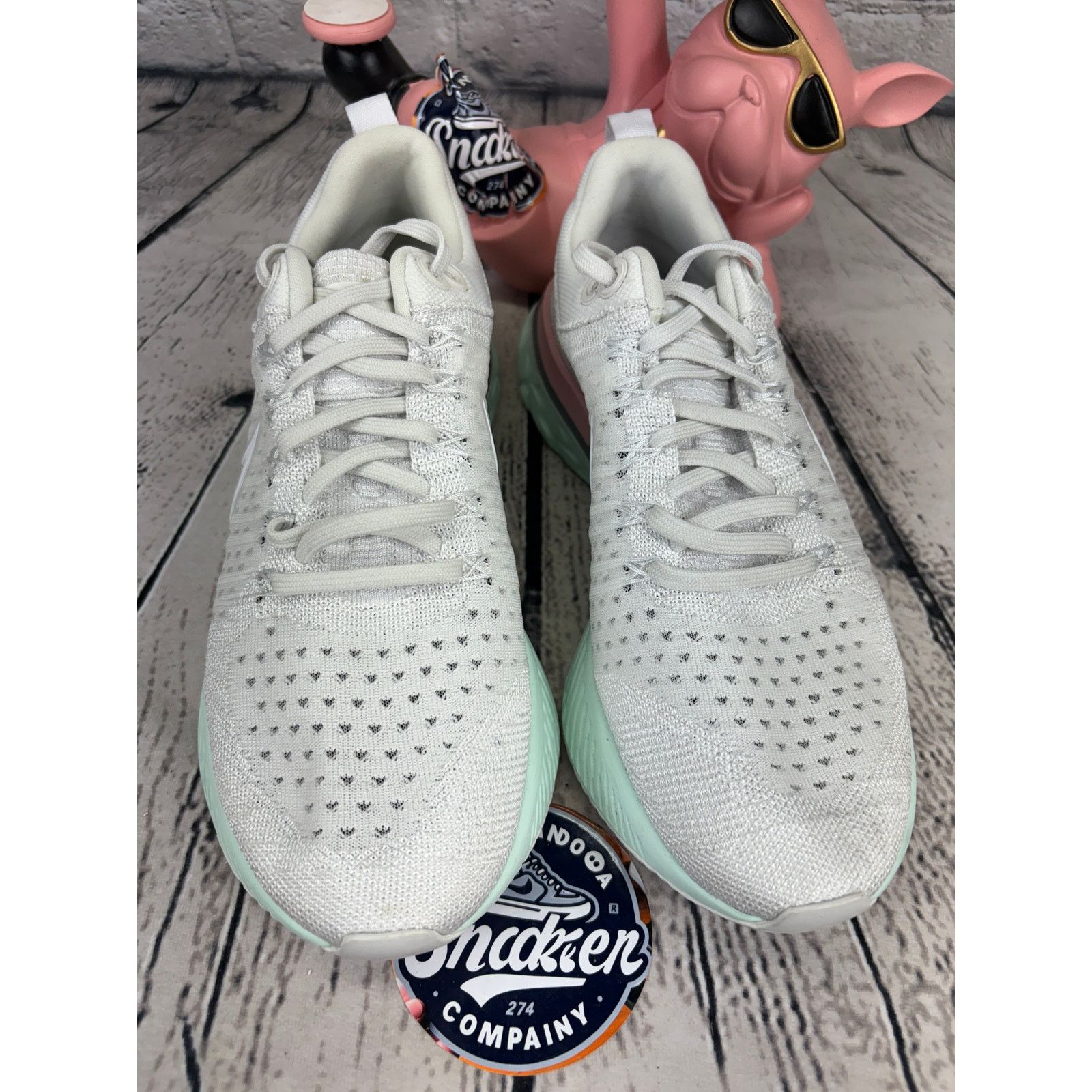 Nike Nike React Infinity Run Flyknit 2 Womens 9.5 Shoes WORN 1X Size US 9.5 / IT 39.5 - 2 Thumbnail