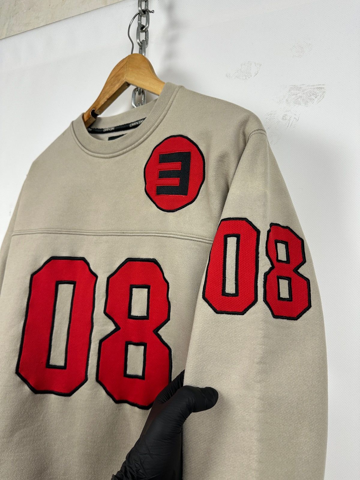 Eminem Vintage Eminem 08 Slim Shady Beige Sweatshirt Size US S / EU 44-46 / 1 - 4 Thumbnail