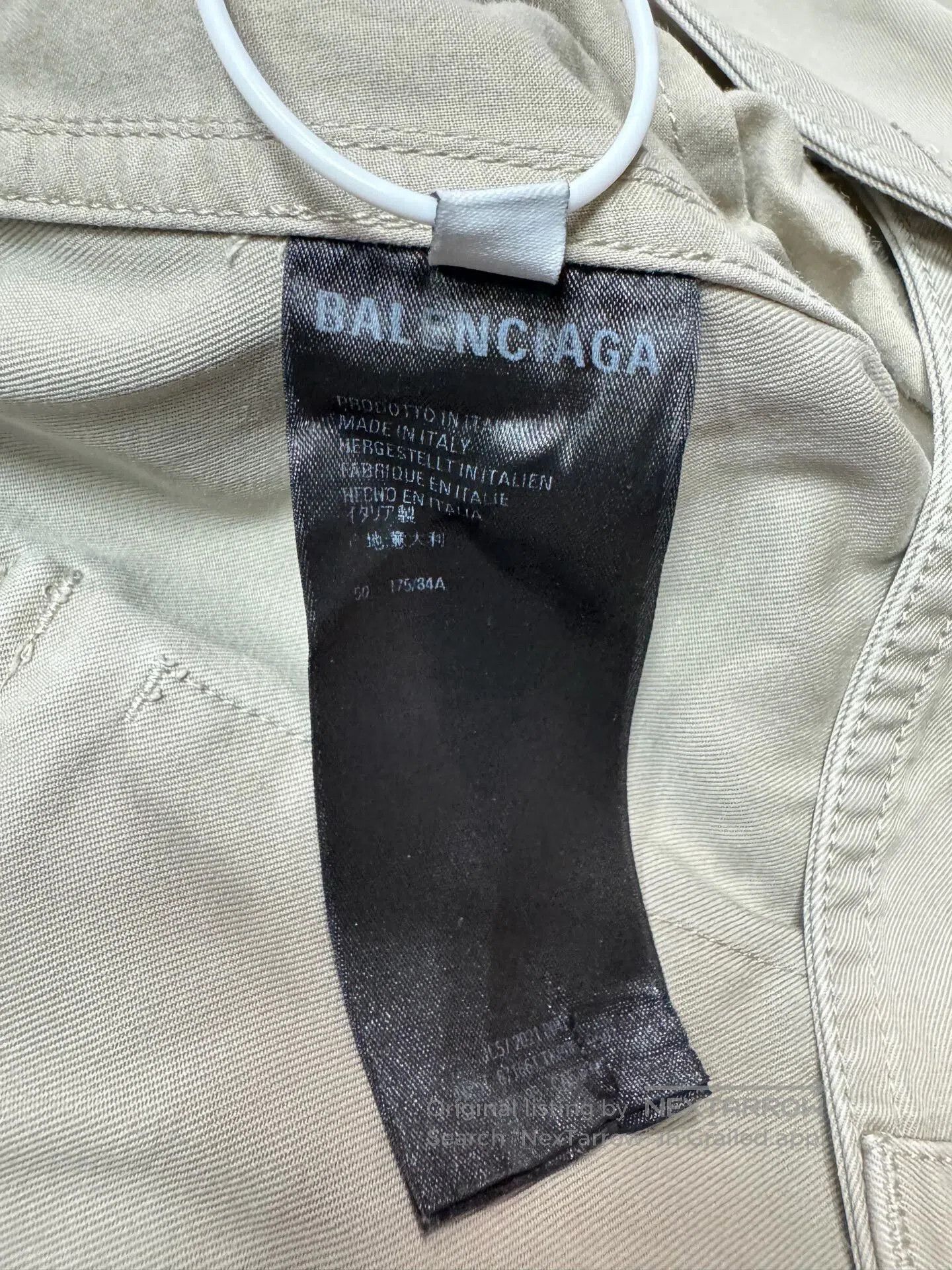 Balenciaga Balenciaga Cargo Shorts Size 50 in Beige. Size US 40 / EU 56 - 5 Thumbnail