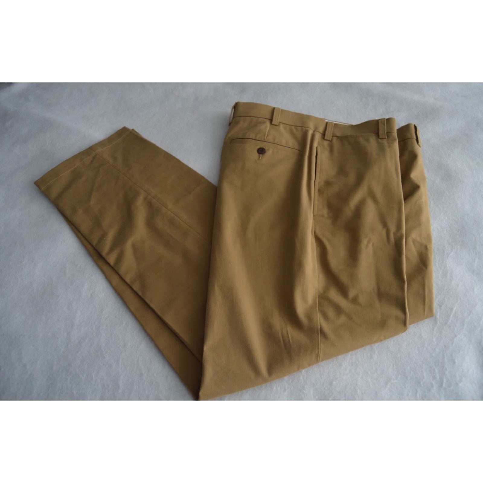 Orvis Orvis Chino Pants Mens Size 36/33 Cotton Blend Khaki Size US 36 / EU 52 - 2 Thumbnail