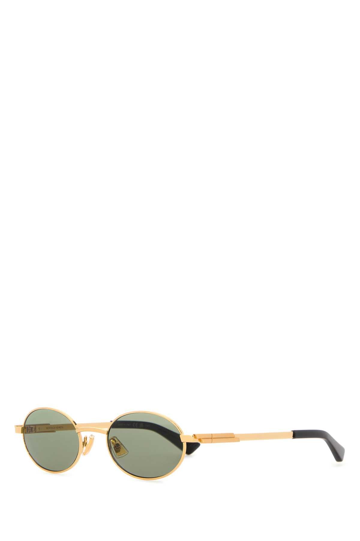Bottega Veneta Gold Metal Classic Sunglasses Size ONE SIZE - 1 Thumbnail
