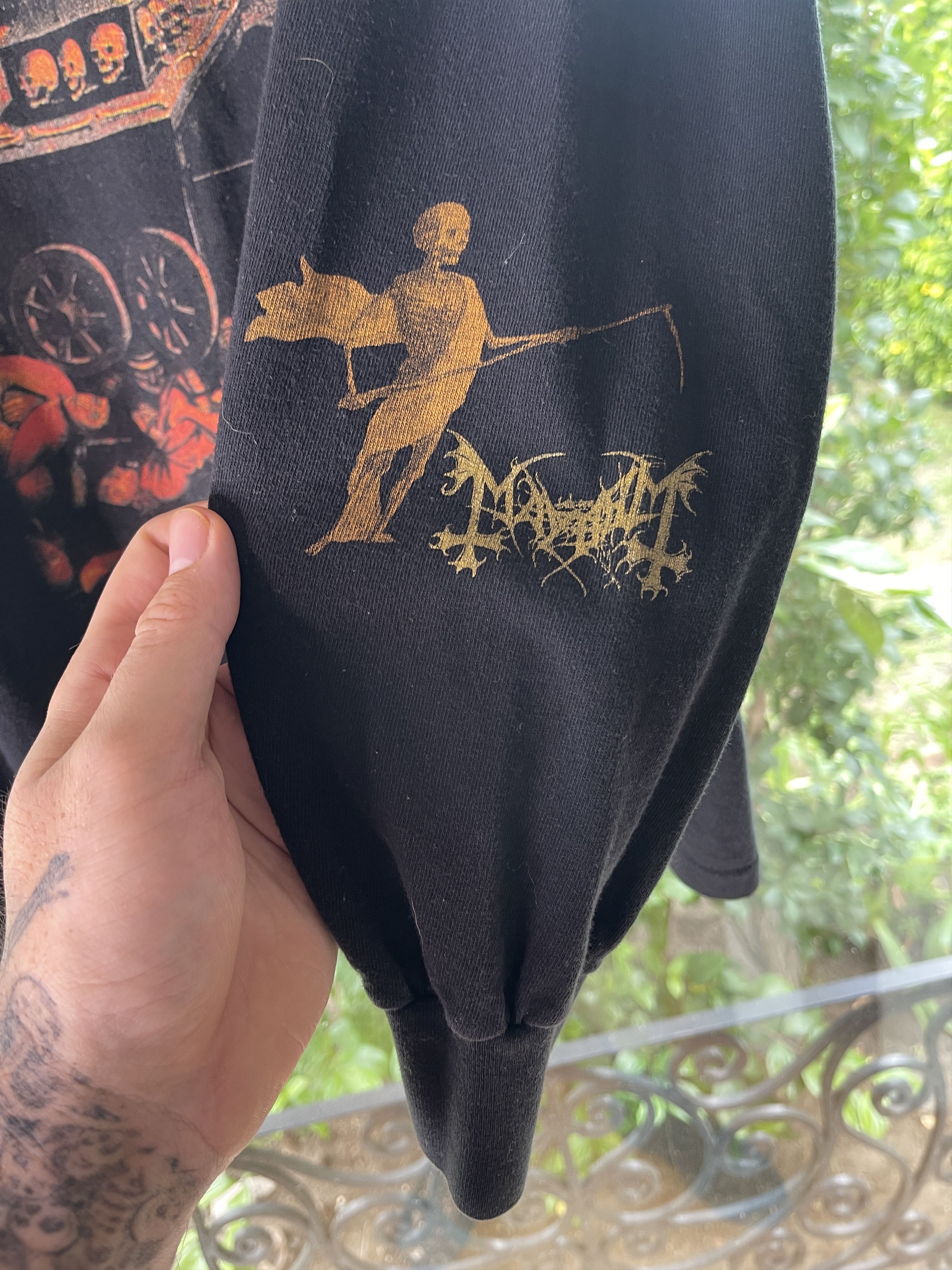 Vintage Vintage Mayhem River Of Blood Band Tee Size XL Size US XL / EU 56 / 4 - 6 Thumbnail