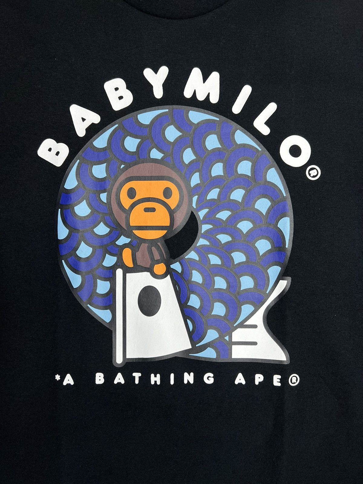 Bape Bape Koinobori on Baby Milo T-Shirt Size US XL / EU 56 / 4 - 2 Thumbnail