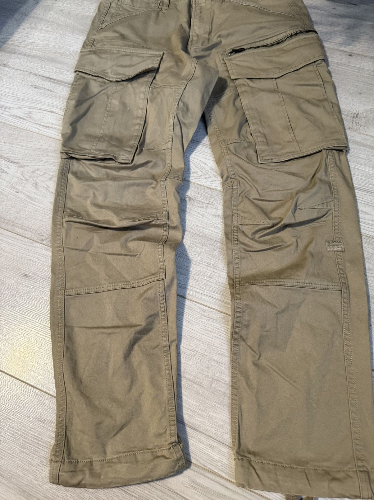 G-Star Vintage G Star Raw cargo double knee pants Size US 32 / EU 48 - 2 Thumbnail