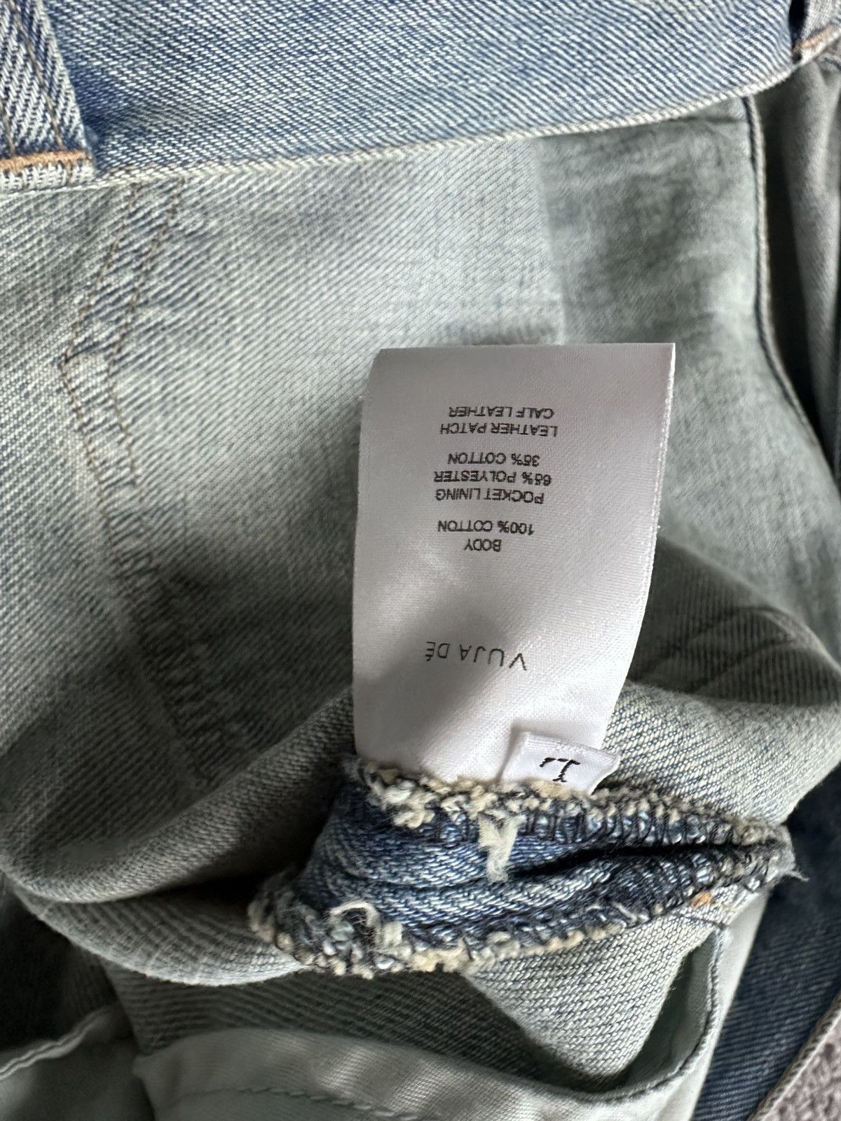 Vuja De Miles Relaxed-Fit Jeans in Ice Blue | Large