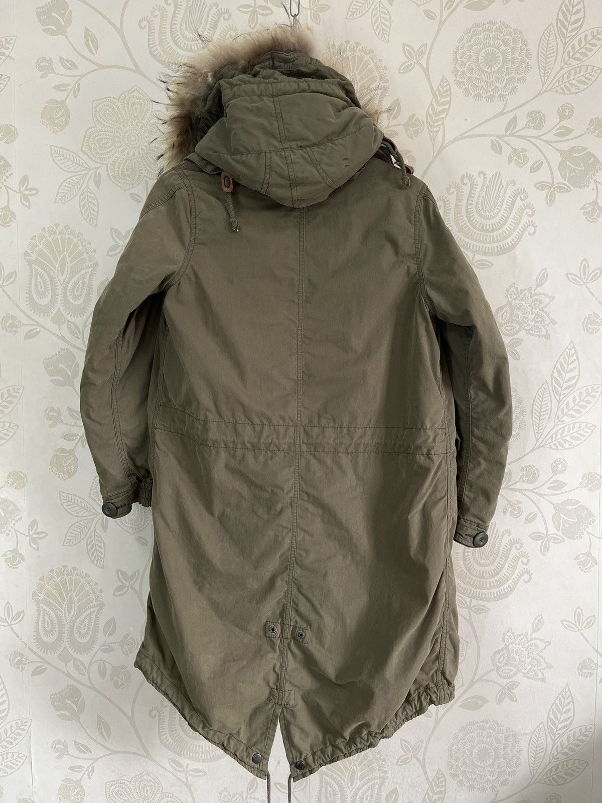 Alpha Industries Avirex Alpha Industries Hood Fur Ruff Long Parka Jacket Size US M / EU 48-50 / 2 - 3 Thumbnail