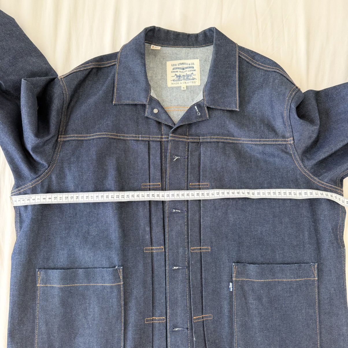 Levi's Levi’s Made & Crafted Japanese Denim Chore Jacket Size US XL / EU 56 / 4 - 6 Thumbnail