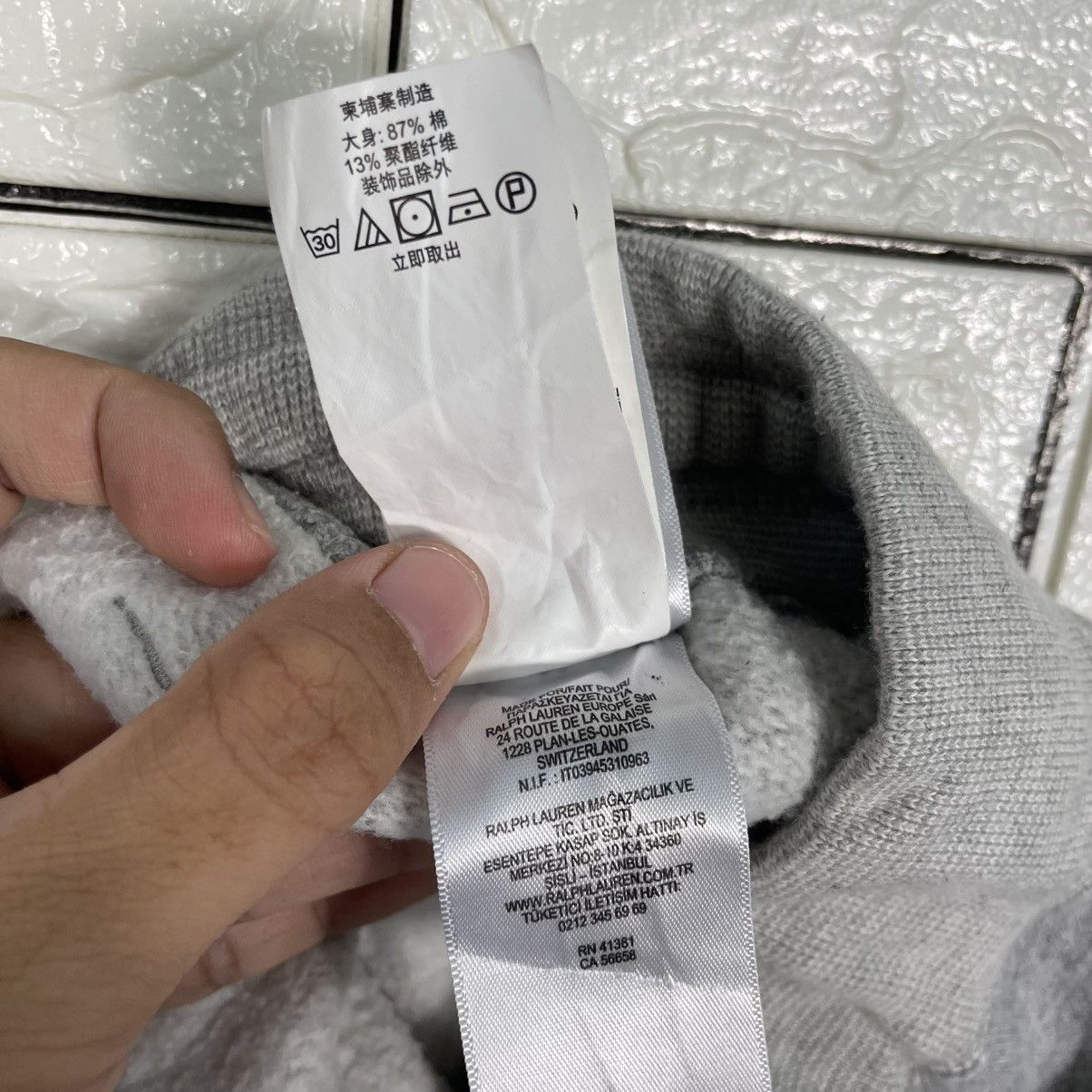 Polo Ralph Lauren Polo Ralph Lauren Big Logo Sweatpant Size US 29 - 20 Thumbnail
