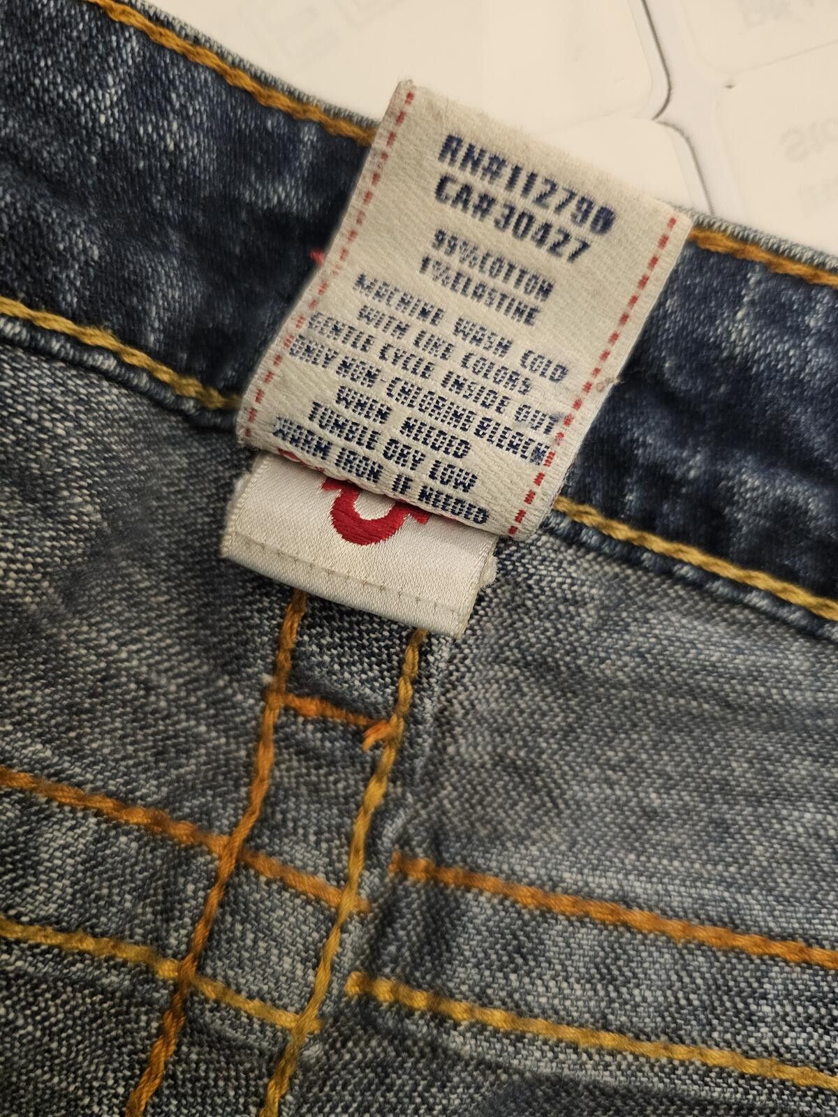 True Religion True Religion Jeans Womens Size 26 Skinny Distressed Denim Size 26" / US 2 / IT 38 - 6 Thumbnail