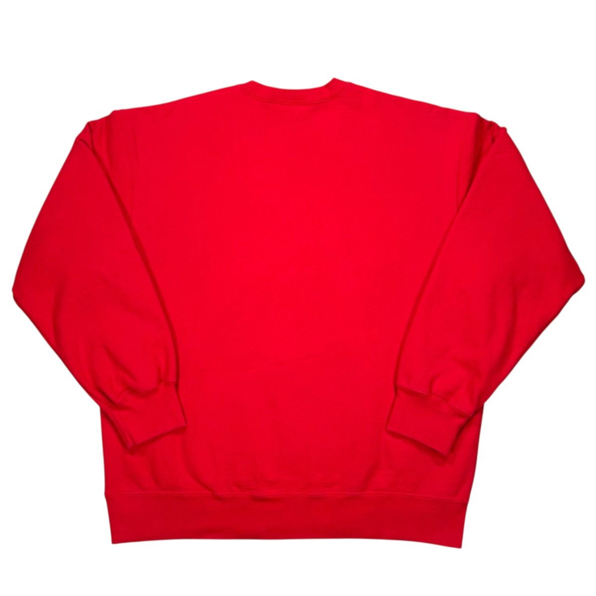 Futura × Supreme Supreme FW20 Red & White Futura Logo Crewneck Sweatshirt Size US XL / EU 56 / 4 - 2 Thumbnail