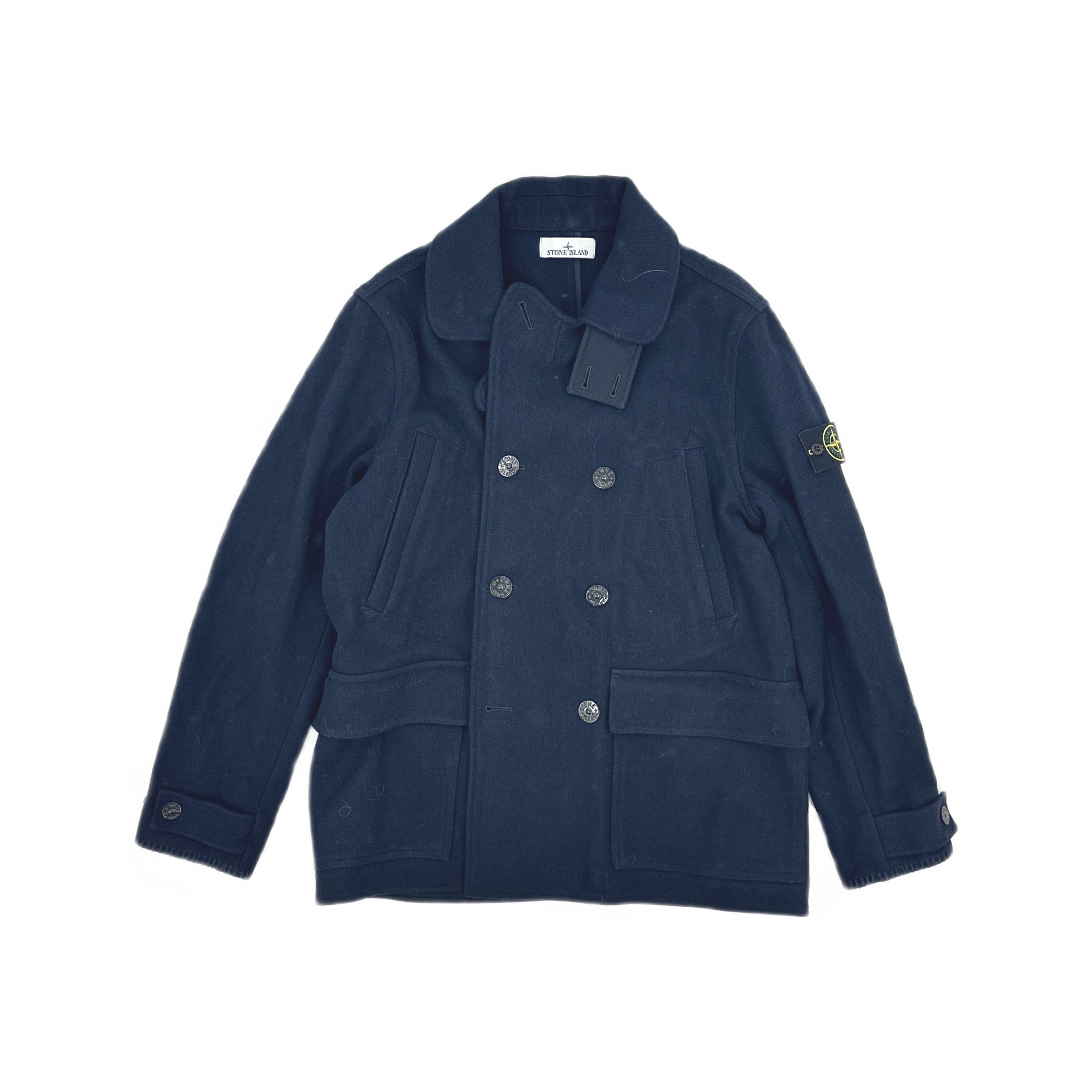 Stone Island Stone Island A/W 1998 Wool Coat Vintage Trench Jacket