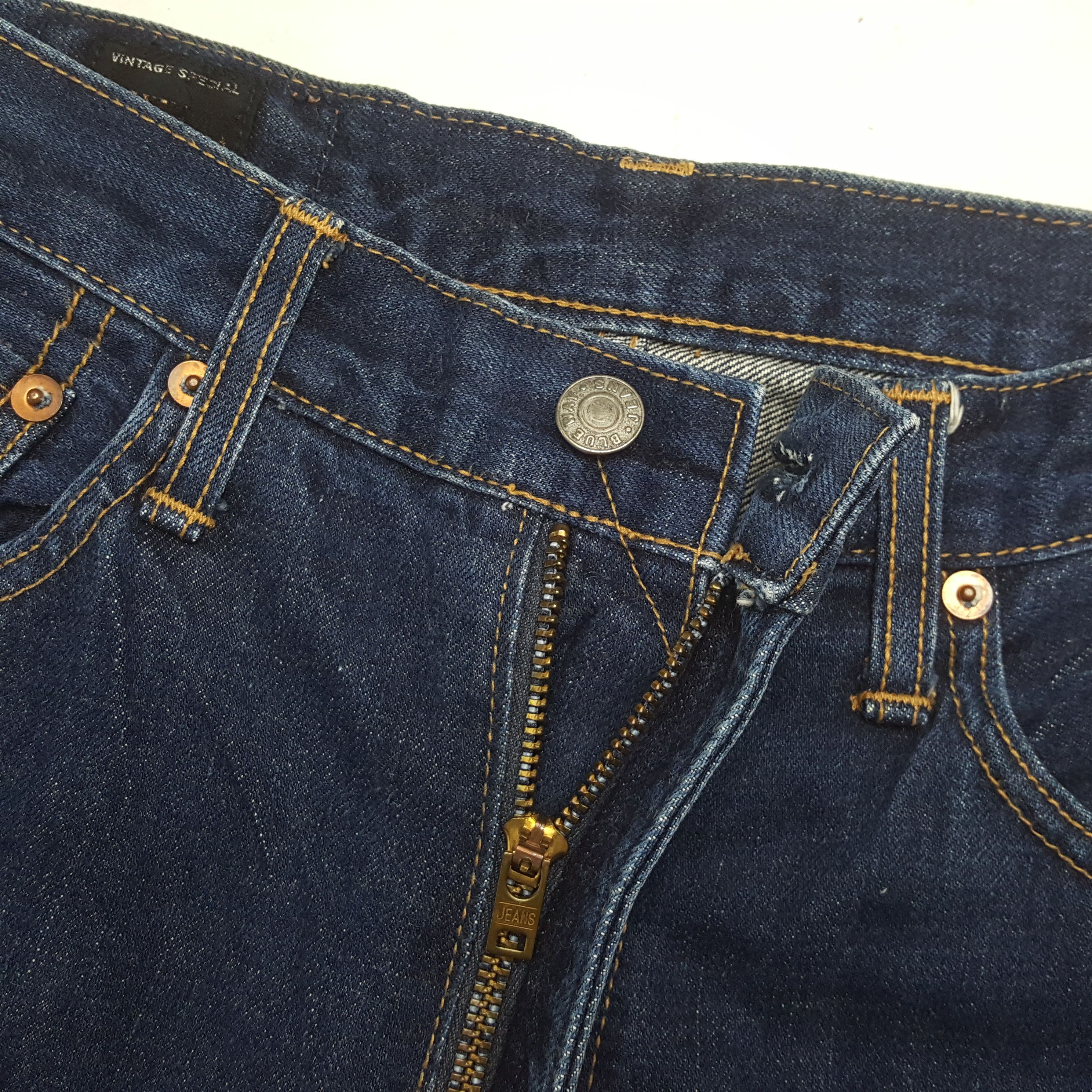 Japanese Brand Blue Way Japanese Streetwear Style Jeans RR10 Size US 27 - 13 Thumbnail