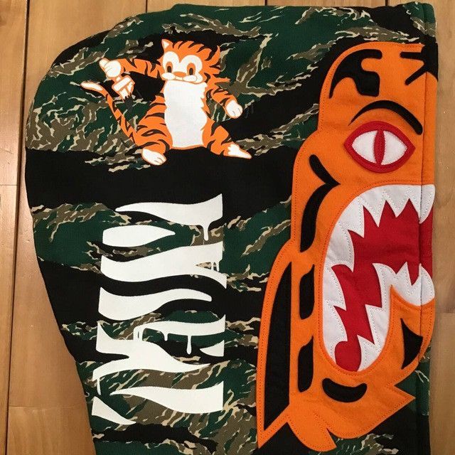 Bape BAPE Tiger camo Tiger full zip hoodie a bathing ape Size US M / EU 48-50 / 2 - 4 Thumbnail