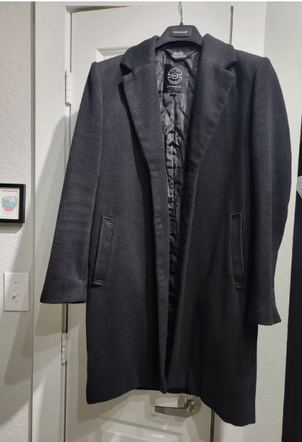 Haggar Haggar Men's Black Topcoat (Size Small) Size US S / EU 44-46 / 1 - 1 Thumbnail
