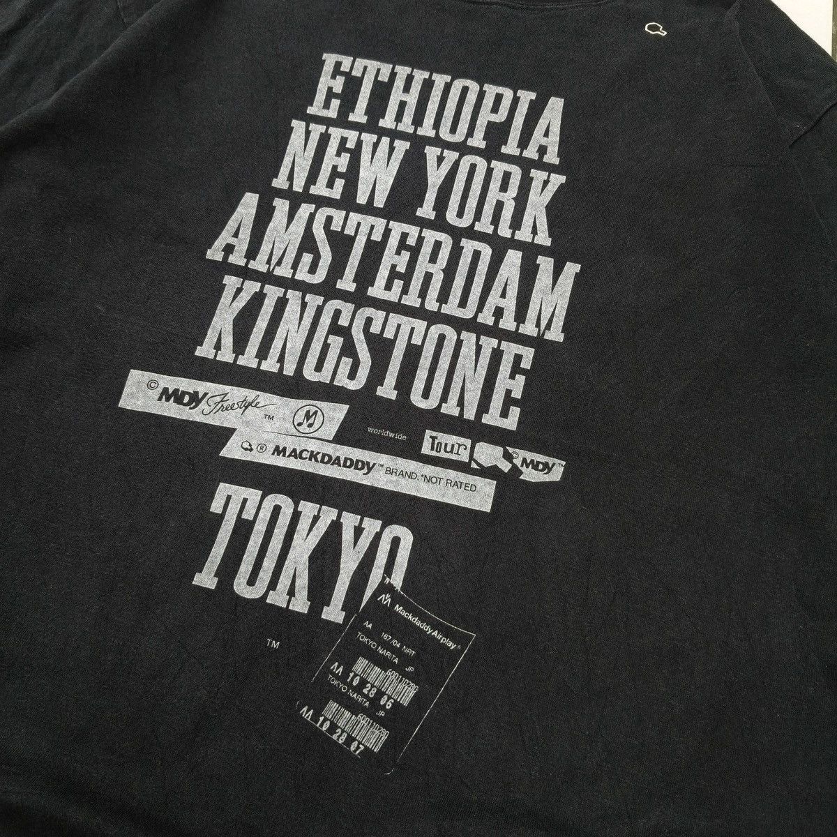 Japanese Brand Japanese MACKDADDY Airplay Worldwide Tour Tshirt Size US L / EU 52-54 / 3 - 5 Thumbnail
