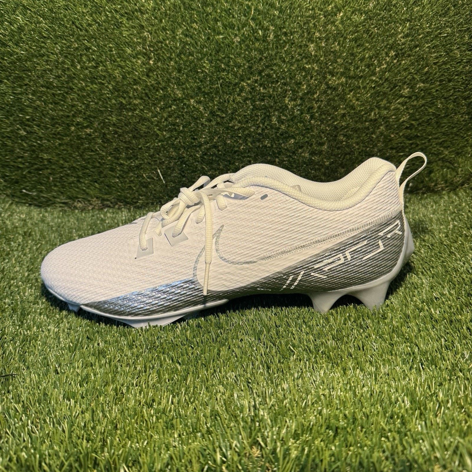 Nike Size 14 - Nike Vapor Edge Speed 360 2 White Metallic Silver Size US 14 / EU 47 - 1 Thumbnail