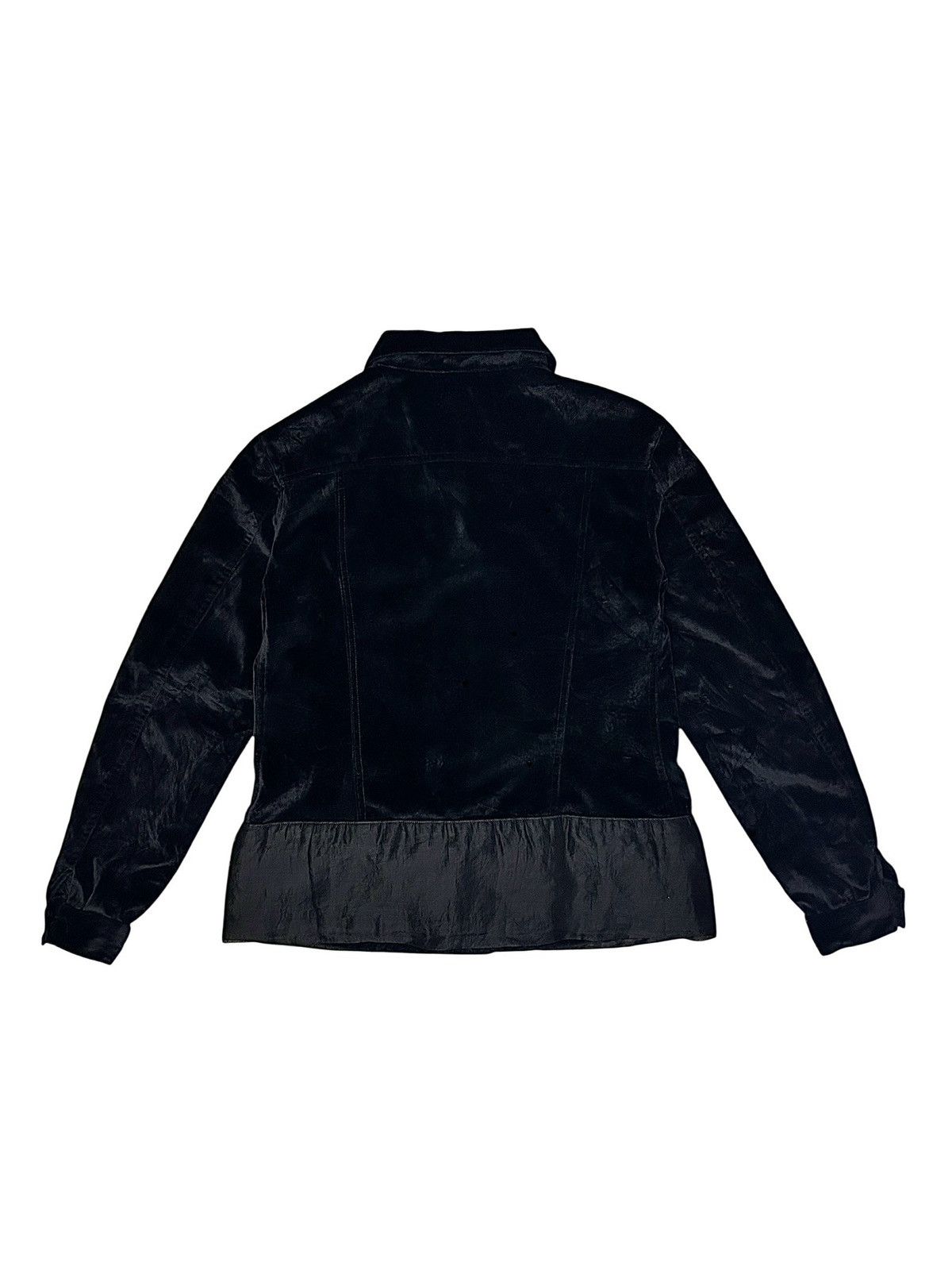 Helmut Lang F/W 97 Velvet Trucker Jacket Size M / US 6-8 / IT 42-44 - 8 Thumbnail