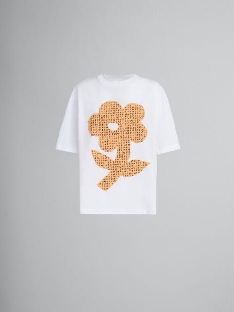 oc11z0525 Organic Cotton T-Shirt in White