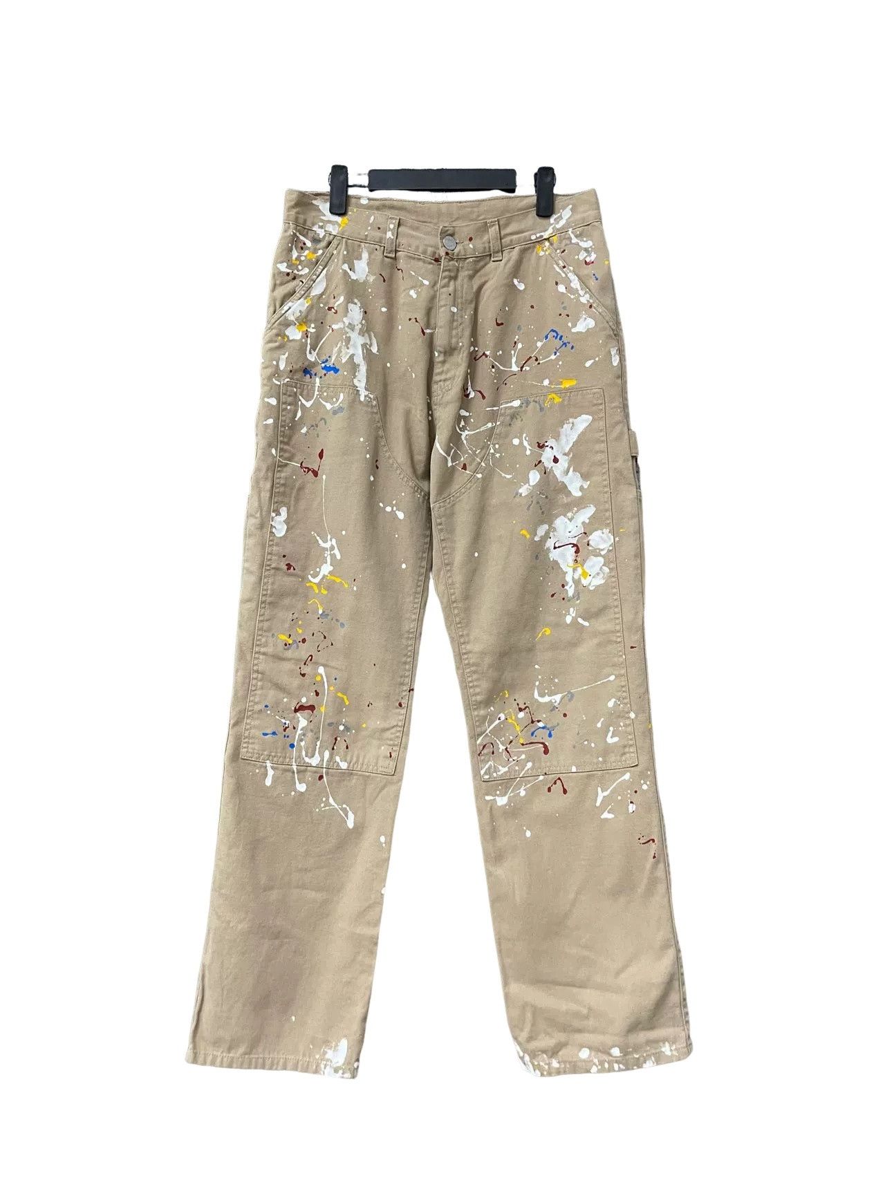 Martine Rose Martine Rose Paint Splatter Carpenter Pants XS Size US 28 / EU 44 - 1 Thumbnail